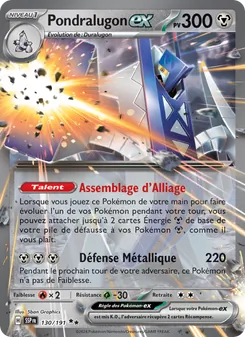 Pondralugon-ex 130/191 — Surging Sparks