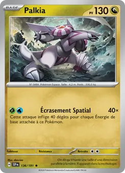 Palkia 136/191 — Surging Sparks