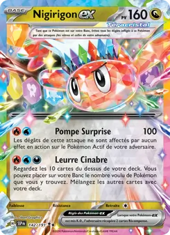 Nigirigon-ex 142/191 — Surging Sparks