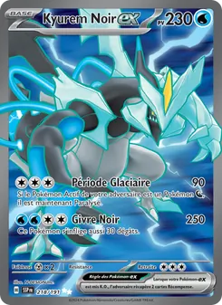 Kyurem Noir-ex 218/191 — Surging Sparks