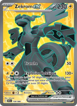 Zekrom-ex 158/086 — Black Bolt