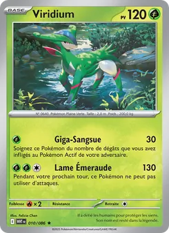 Viridium 010/086 — White Flare