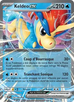 Keldeo-ex 030/086 — White Flare