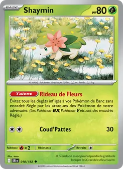 Shaymin 010/182 — Destined Rivals
