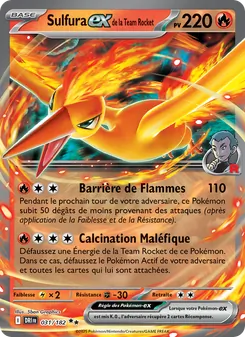 Sulfura-ex de la Team Rocket 031/182 — Destined Rivals