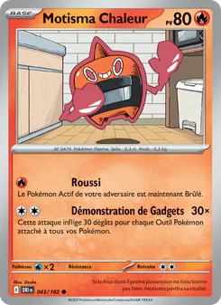 Motisma Chaleur 043/182 — Destined Rivals