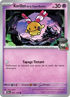 Korillon de la Team Rocket 085/182 — Destined Rivals