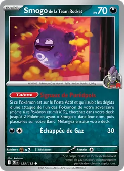 Smogo de la Team Rocket 125/182 — Destined Rivals