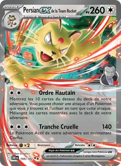Persian-ex de la Team Rocket 150/182 — Destined Rivals
