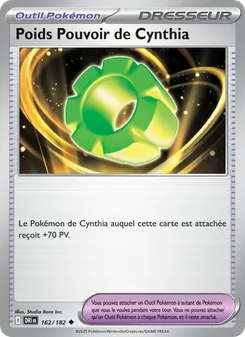 Poids Pouvoir de Cynthia 162/182 — Destined Rivals