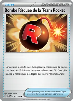 Bombe Risquée de la Team Rocket 179/182 — Destined Rivals