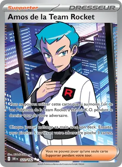 Amos de la Team Rocket 223/182 — Destined Rivals