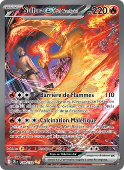 Sulfura-ex de la Team Rocket 229/182 — Destined Rivals