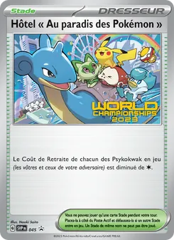 Hôtel " Au paradis des Pokémon " 045/225 — SVP Black Star Promos