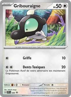 Gribouraigne 099/225 — SVP Black Star Promos