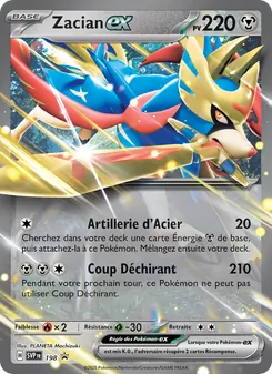 Zacian-ex 198/225 — SVP Black Star Promos