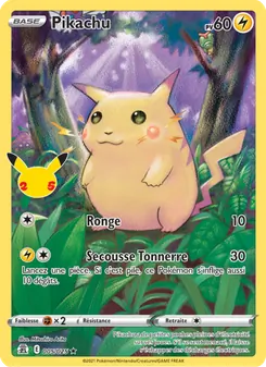 Pikachu 5/25 — Celebrations / Celebrations Classic Collection