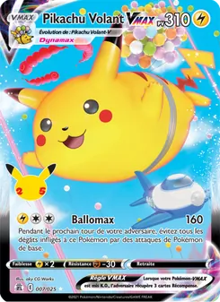 Pikachu Volant VMAX 7/25 — Celebrations / Celebrations Classic Collection