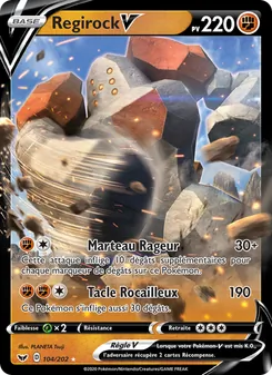 Regirock V 104/202 — Sword & Shield