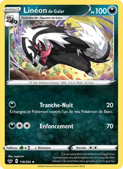 Linéon de Galar 118/202 — Sword & Shield