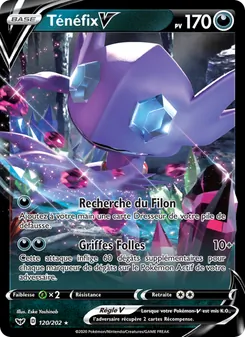 Ténéfix V 120/202 — Sword & Shield