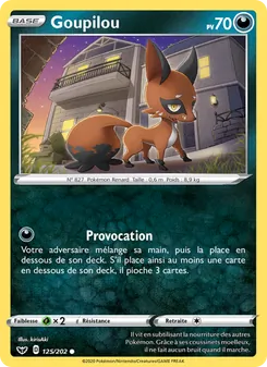 Goupilou 125/202 — Sword & Shield