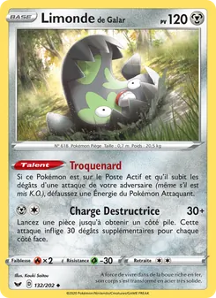 Limonde de Galar 132/202 — Sword & Shield