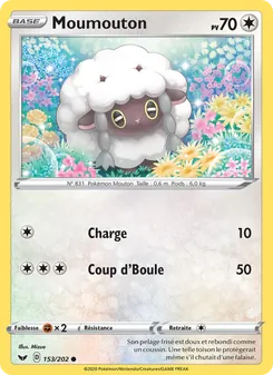 Moumouton 153/202 — Sword & Shield