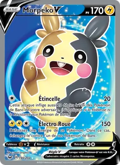 Morpeko V 190/202 — Sword & Shield