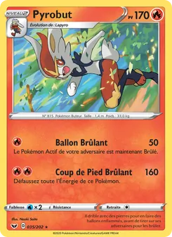 Pyrobut 35/202 — Sword & Shield