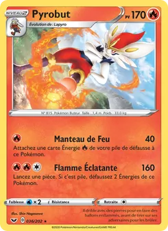 Pyrobut 36/202 — Sword & Shield