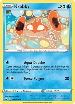 Krabby 42/202 — Sword & Shield