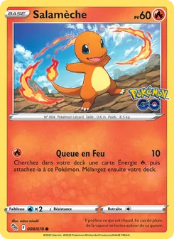 Salamèche 008/078 — Pokémon GO