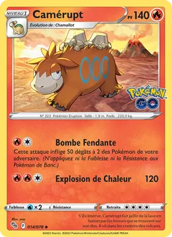 Camérupt 014/078 — Pokémon GO