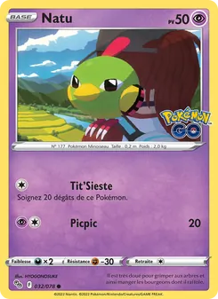 Natu 032/078 — Pokémon GO