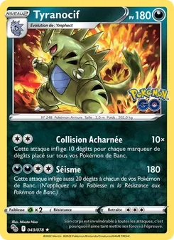 Tyranocif 043/078 — Pokémon GO