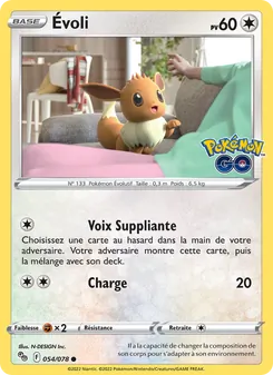 Évoli 054/078 — Pokémon GO