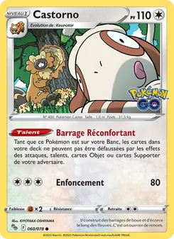 Castorno 060/078 — Pokémon GO