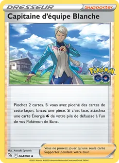 Capitaine d'équipe Blanche 064/078 — Pokémon GO