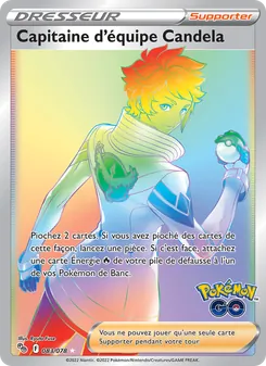 Capitaine d'équipe Candela 083/078 — Pokémon GO