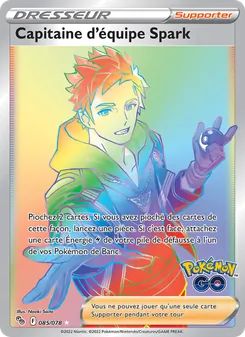 Capitaine d'équipe Spark 085/078 — Pokémon GO