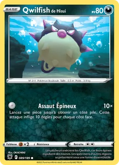 Qwilfish de Hisui 089/189 — Astral Radiance / Astral Radiance Trainer Gallery