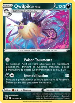 Qwilpik de Hisui 090/189 — Astral Radiance / Astral Radiance Trainer Gallery