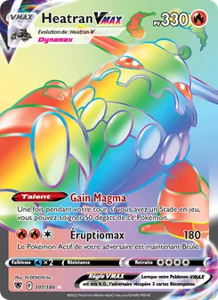 Heatran VMAX 191/189 — Astral Radiance / Astral Radiance Trainer Gallery