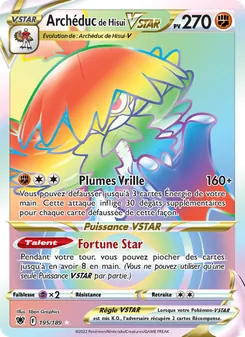 Archéduc de Hisui VSTAR 195/189 — Astral Radiance / Astral Radiance Trainer Gallery