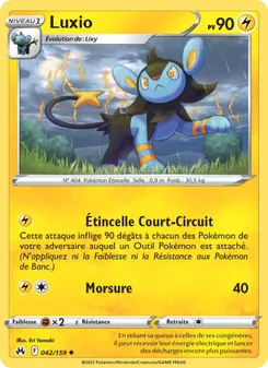 Luxio 042/159 — Crown Zenith / Crown Zenith Galarian Gallery