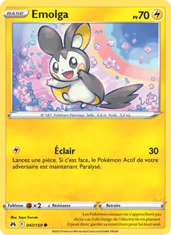 Emolga 047/159 — Crown Zenith / Crown Zenith Galarian Gallery
