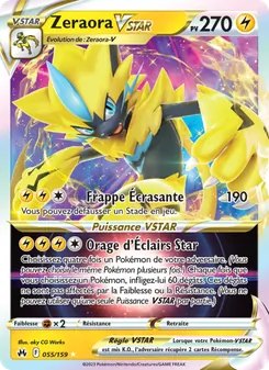 Zeraora VSTAR 055/159 — Crown Zenith / Crown Zenith Galarian Gallery