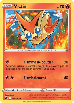 Victini 023/195 — Silver Tempest / Silver Tempest Trainer Gallery