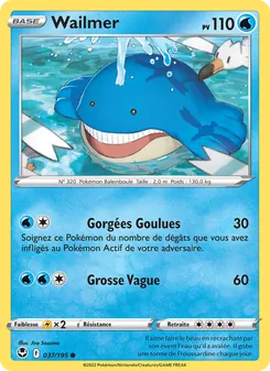Wailmer 037/195 — Silver Tempest / Silver Tempest Trainer Gallery
